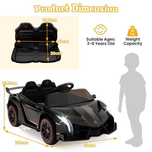 Licensed Lamborghini Kid Ride-on Sports Car