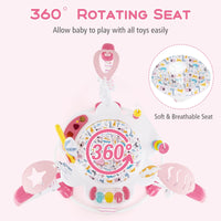 INFANS Baby Activity Center 3 in 1 Play Center Jumpers with Music