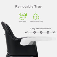 INFANS 9 in 1 High Chair Convertible Baby Highchair for Babies and Toddlers