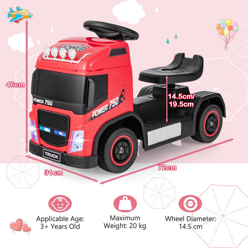 Kids' Ride On Push Truck