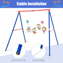 INFANS 2 Seat Swing Stand, 550 lbs Heavy Duty Metal Swing Frame