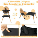 5-in-1 High Chair Convertible High Chairs for Babies & Toddlers/Booster Seat/Table & Chair Set