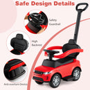 Push Car for Toddlers, 3 in 1 Licensed Landrover Baby Ride on Toy