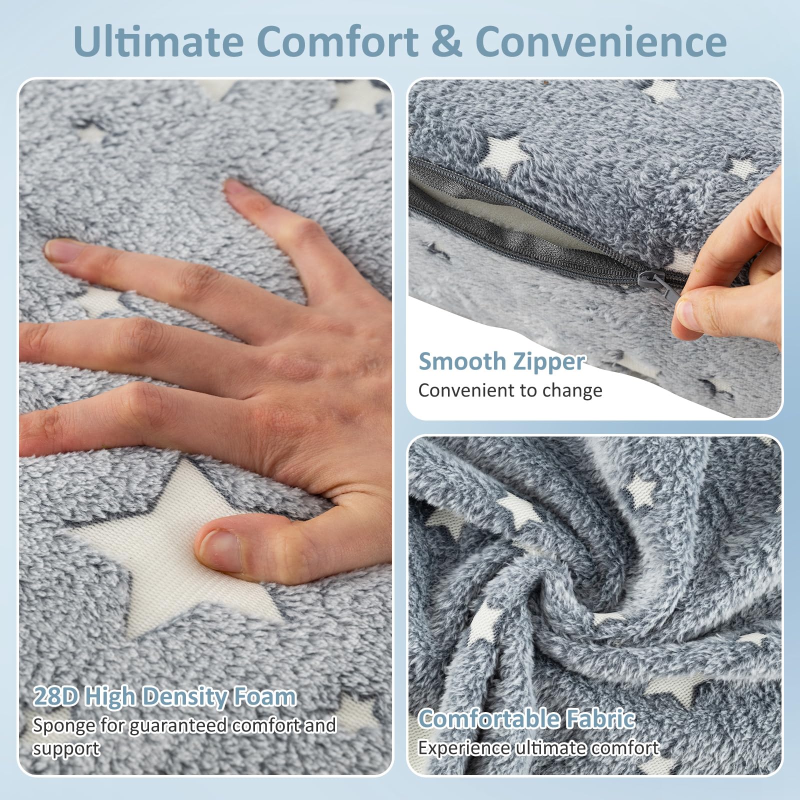 Modular Kids Play Couch, 8 PCS Toddler Creative Sectional Building Sofa