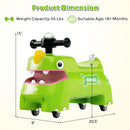 Ride on Push Car, Baby Foot-to-Floor Sliding Car with Universal Wheels