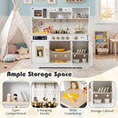 Play Kitchen for Kids with Realistic Lights and Sounds