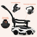 Licensed Lamborghini SIAN Ride on Push Car, 3 in 1 Baby Sliding