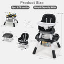 INFANS 9 in 1 High Chair Convertible Baby Highchair for Babies and Toddlers