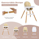4-in-1 Infant Chair with Detachable 3-Position Tray
