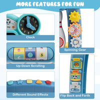 Toddler Basketball Hoop, 5 in 1 Adjustable Sports Center Baby Activity