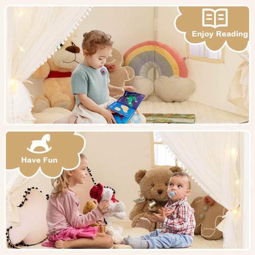 Kids Play Tent, 3-4 Kid Large Play Tent House