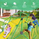 Climbing Dome with Slide, Kids Outdoor Jungle Gym Geometric Dome Climber