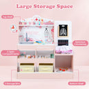 Kids Doctor Playset, Wooden Pretend Medical Station Activity Center Toy Set