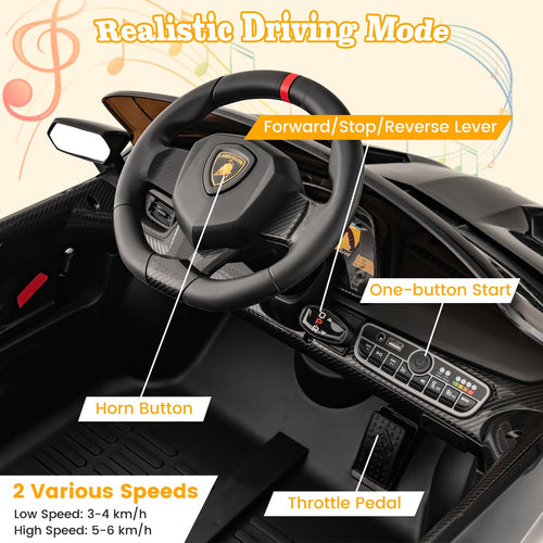 Licensed Lamborghini Kid Ride-on Sports Car
