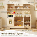 Play Kitchen for Kids with Realistic Lights and Sounds