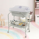 INFANS 2 in 1 Baby Changing Table with Bath Tub Unit