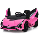Electric Toy Car with Remote Control & LED Lights for Kids