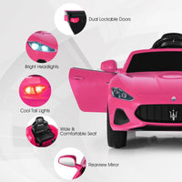 12V Maserati GranCabrio Licensed Kids Ride-On Car Electric toy w/ Remote Control