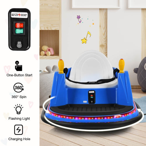 12V Electric Kids Ride On Bumper Car Battery Powered Kids Ride On Car