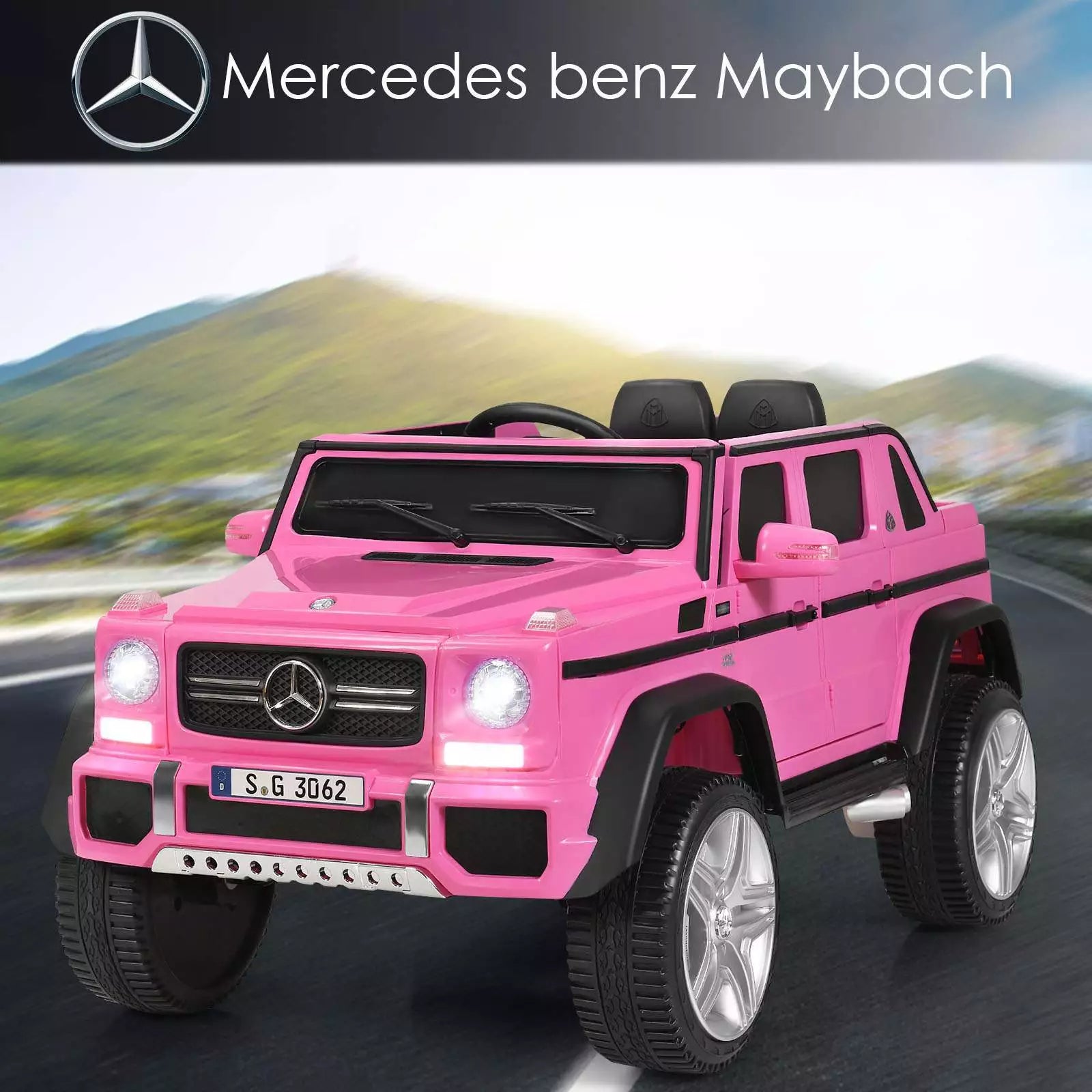Licensed Mercedes Benz Kids Ride on Car 12V Electric Vehicle Toy Car
