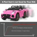 Ride On Car 12V Licensed Jaguar F-Type SVRBattery Powered Ride on Toy