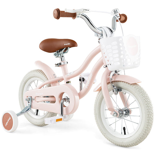30cm Kids Bike Ride On Bicycle Training Wheels w/Removable Basket