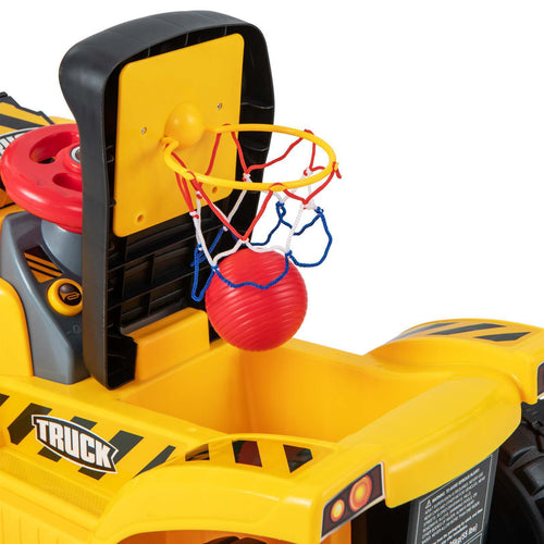 6V Kids Ride On Excavator Electric Vehicle Fun Digger Toy for Toddlers