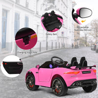 Ride On Car 12V Licensed Jaguar F-Type SVRBattery Powered Ride on Toy