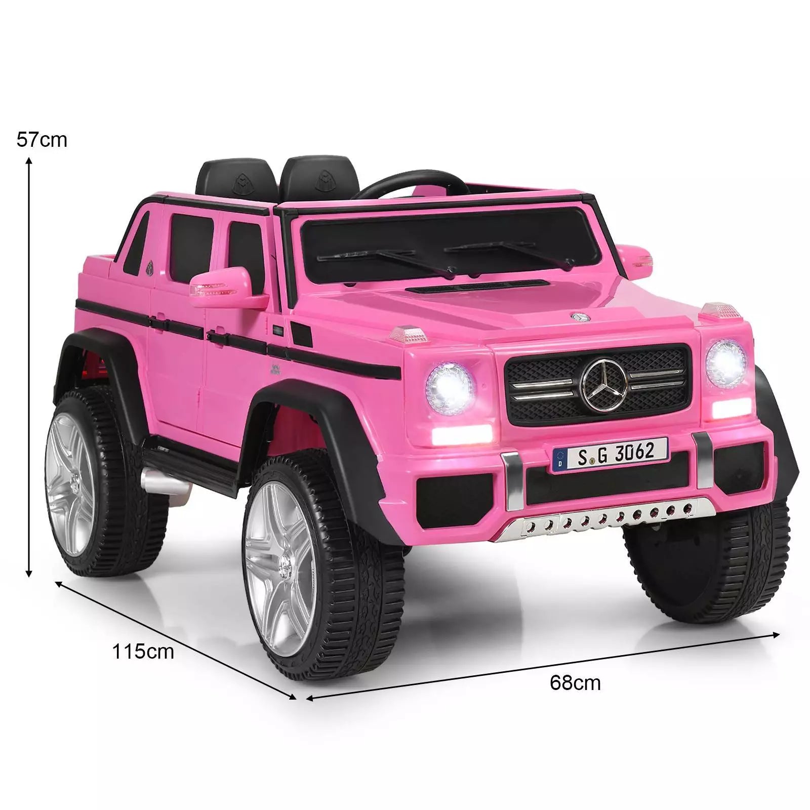 Licensed Mercedes Benz Kids Ride on Car 12V Electric Vehicle Toy Car