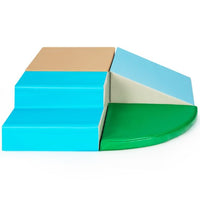 4-Pieces Climbing Toys for Toddlers Climb & Crawl Soft Foam Block with High-Density EPE Foam