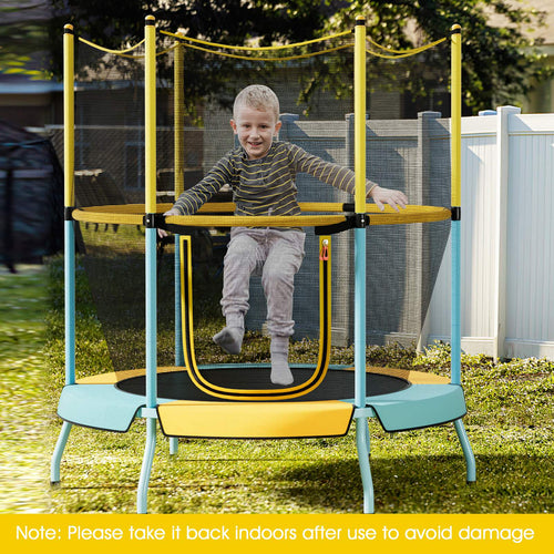 48" Kids Trampoline Recreational Trampoline w/Heavy-duty Elastic Ropes